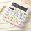 Lksixu Mechanical Calculator 12-Digit Solar Battery Dual 3