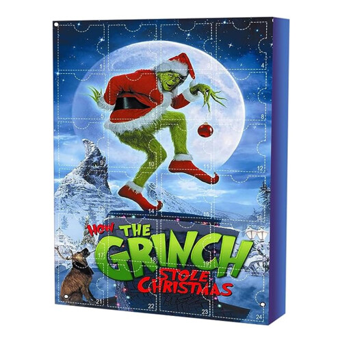 Grinch-Adventskalender mit 24 Geschenken 1