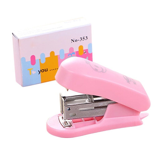 Mini nietmachine met nietjes, kantoorbindset
