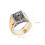 Modeaccessoire met leeuwenring en geheim compartiment. 4