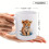 Løve kaffekrus 330 ml 1 stk 3