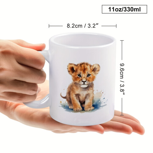 Løve kaffekrus 330 ml 1 stk 2