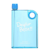 Gourde Begin avec anneau pour doigt, design bouilloire bleue, 1 pièce