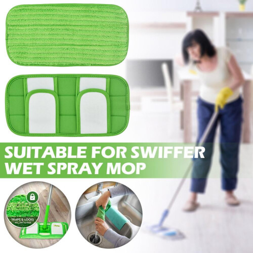 Panos de microfibra reutilizáveis para esfregão Swiffer Wet Jet (pacote com 2) 2