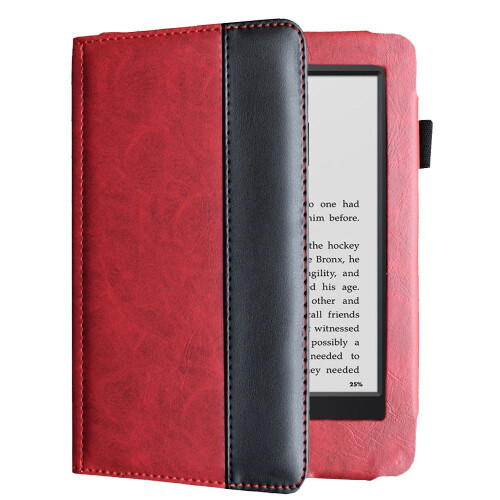 Μαγνητική θήκη έξυπνης σχεδίασης Kindle Touch D01200 από δέρμα PU 6 ιντσών