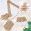 Jute-Fransenborte, 1,46 Zoll breit, 5,5 Yards 6