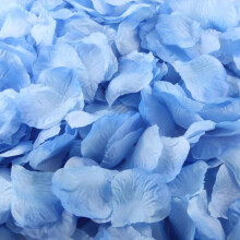 Pétalas de rosa de seda cor-de-rosa para lembrancinhas de casamento (1000 unidades)