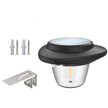 Solcellsdriven utomhusvägglampa IP65 Vattentät rörelsesensor