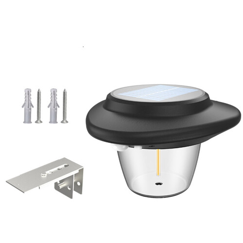 Solcellsdriven utomhusvägglampa IP65 Vattentät rörelsesensor