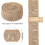 Jute-Fransenborte, 1,46 Zoll breit, 5,5 Yards 8