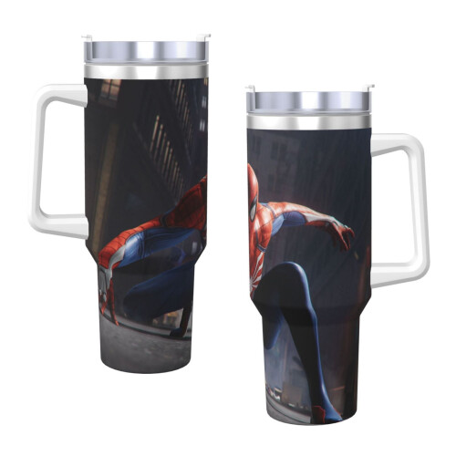 Ποτήρι Spider-Man από ανοξείδωτο ατσάλι, 40oz με μόνωση κενού αέρος