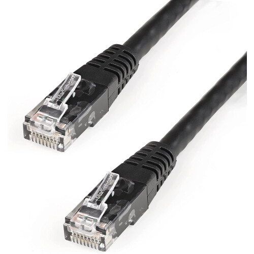 Καλώδιο Ethernet CAT6 Μαύρο 8ft650MHz
