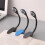 Lampe de lecture LED à pince pour ordinateur portable 4