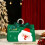 Boîtes cadeaux de Noël avec poignées vertes (12 pièces) 1