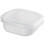 Bento box con foro di drenaggio, adatta al microonde, 1 pezzo 1