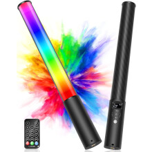 RGB-videolysstav håndholdt LED-fotograferingsstav