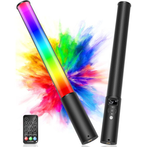 Ράβδος φωτισμού βίντεο RGB για φορητή χρήση, ραβδί φωτισμού LED για φωτογραφίες
