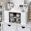Pen Organizer with 2 Drawers and 5 Compartments White 7