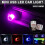 USB LED night light for car interior, portable ambient lamp 3