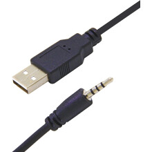 Nabíjecí kabel USB na 2,5mm samec pro sluchátka JBL Synchros