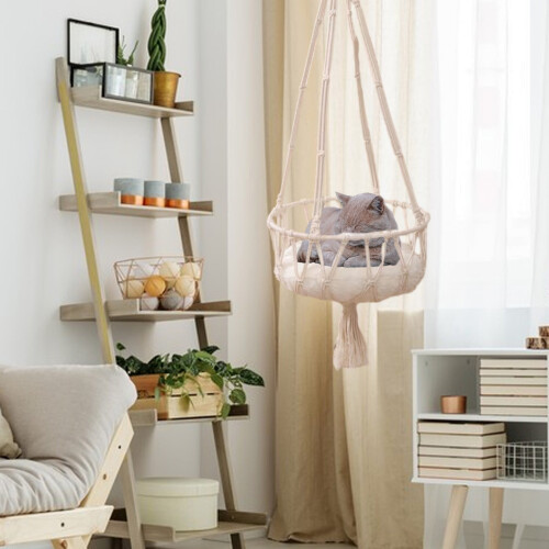 Κρεβατάκι αιώρας Kraoden Cat Window για μεγάλες γάτες 2