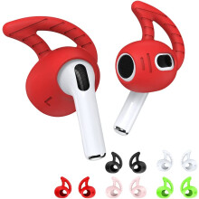 AirPods 3 Ohrhaken-Überzüge aus rutschfestem Silikon, 5 Paar