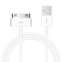 Cable de carga de 30 pines para iPhone 4/4S/3GS, iPad y iPod Touch.
