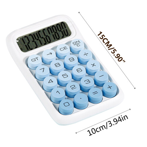 Donemore mini rekenmachine LCD 10-cijferig zakformaat 2