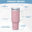 Hello Kitty personlig tumbler 40oz rustfrit stål 6