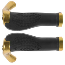 Ergonomic Handlebar Grips Golden 2 pcs