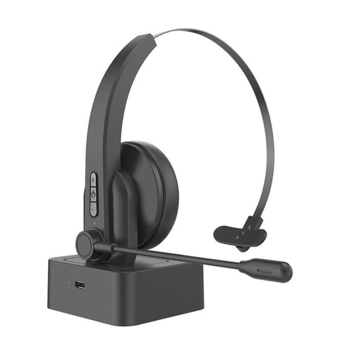 Zeceouar Bluetooth-headset met microfoon en ruisonderdrukking