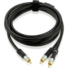 Adaptateur RCA en Y Ultra Series15ft1-male to2-male