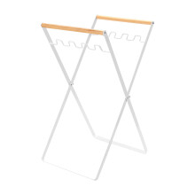 Support de sac poubelle Fankiway pliable pour rangement de sol de cuisine