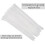 Fascette per cavi in nylon trasparente, 200 mm, 1000 pezzi 1