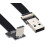 Plochý kabel USB 2.0 A-C-samec, 100 cm 1
