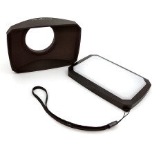 Paraluce grandangolare per obiettivo Sony FDR AX40AX43AX53AX55 55mm