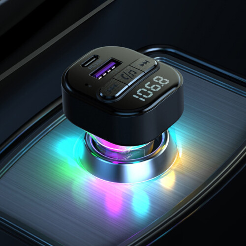 Πομπός Bluetooth FM για αυτοκίνητο με δυνατότητα κλήσεων handsfree και