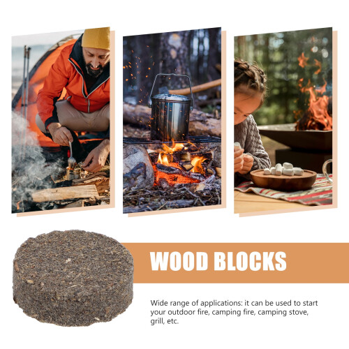 Fire Starter Blocks Natural Wax 10 pcs 2