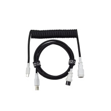Kabel klávesnice E-Series Aviator USB-C 1,5 m, černobílý