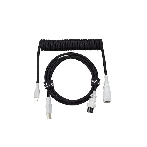 Kabel klávesnice E-Series Aviator USB-C 1,5 m, černobílý