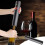 Ouvre-bouteille électrique en acier inoxydable noir 1