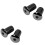 Aluminiumlegering fietsstuureinddoppen (4 stuks) 1