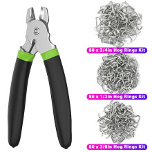 Alicate para Anéis de Fixação Reto 3/8" a 3/4" - Conjunto de 240 Peças