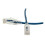 Cabo de rede Ethernet Cat6 azul, fino, sem trava, pacote com 15 cm (6 polegadas) 1