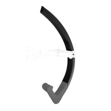 Swimming Training Snorkel Tube, Front Breathing Tube Center Mount Silicone Mouthpiece Adult Freestyle Breathing Tube A