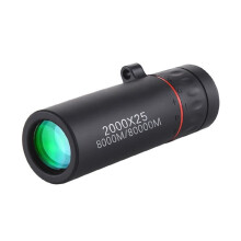 Telescopio Monoculare HD 2000x25 Telescopio Portatile per Campeggio All'Aperto, Caccia, Birdwatching