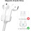 Magnetisk AirPods-rem i silikon Anti-Lost2Pack 2