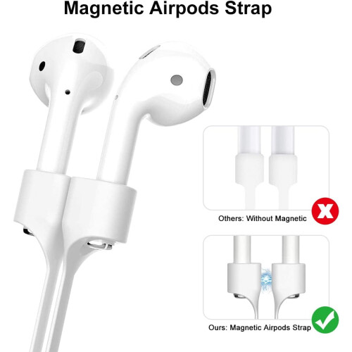 Magnetisk AirPods-rem i silikon Anti-Lost2Pack 1