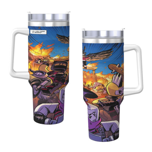 Ninjago Isolierbecher, 1,2 l, Edelstahl, mit Griff