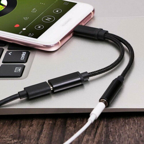 USB-C auf 3,5-mm-Audio-Ladeadapterkabel 2